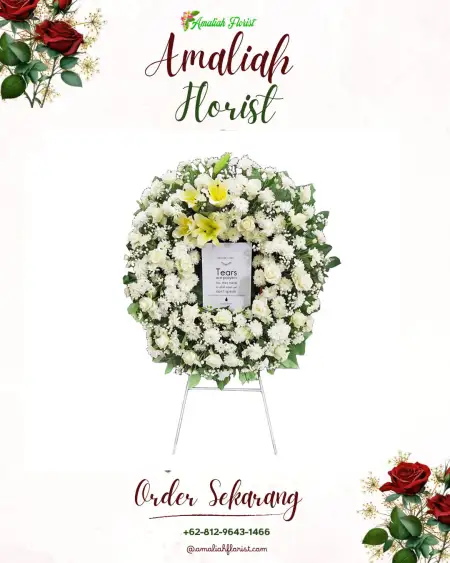 Krans Bunga Duka Pari